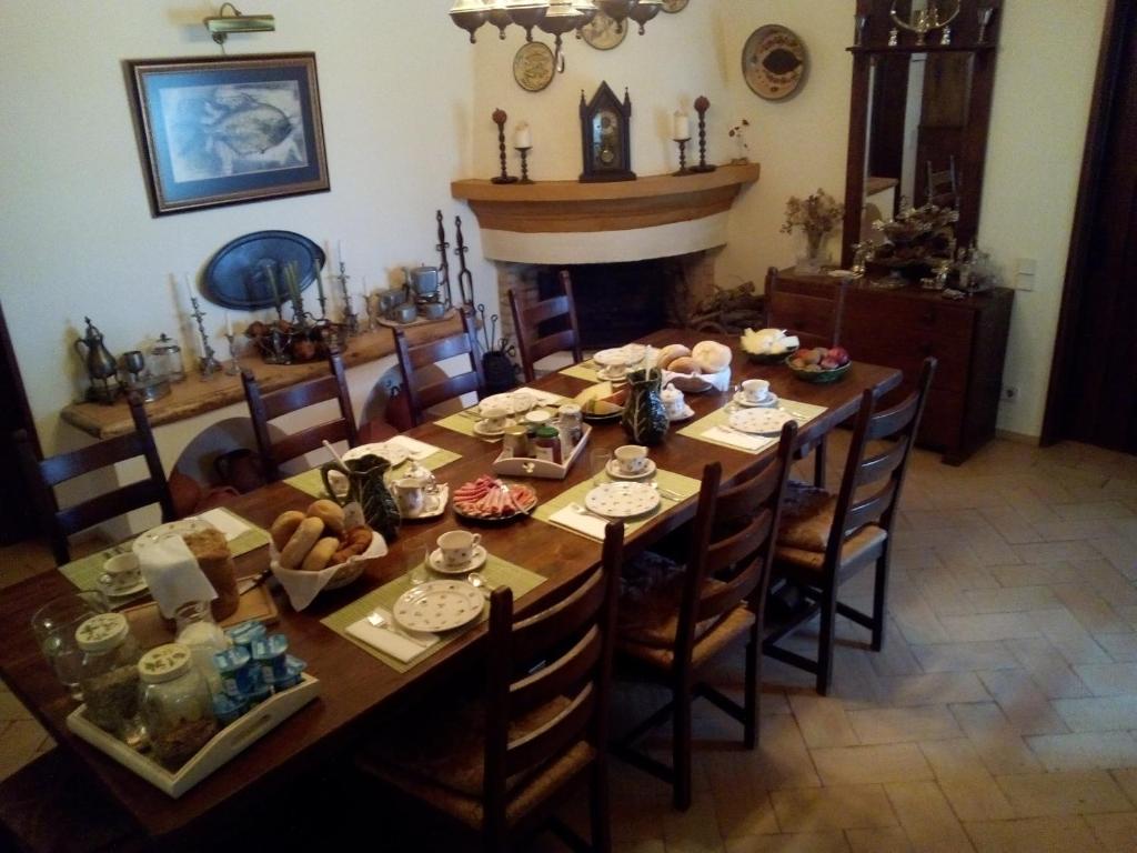 Restaurace v ubytování Quinta Do Cano