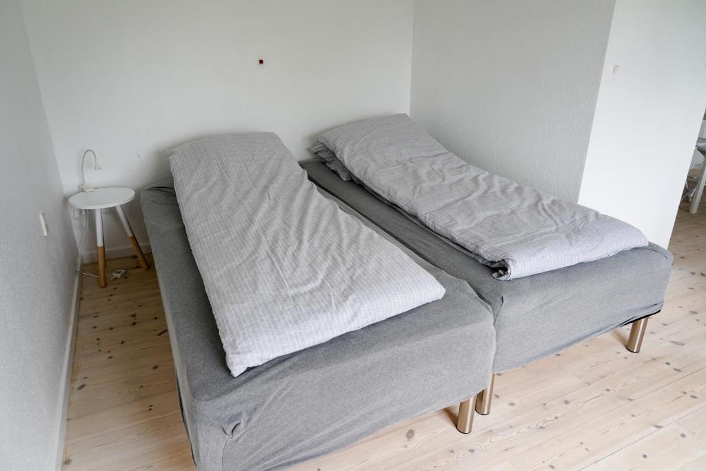 Postel nebo postele na pokoji v ubytování Feriehus Thy - I hjertet af Thy