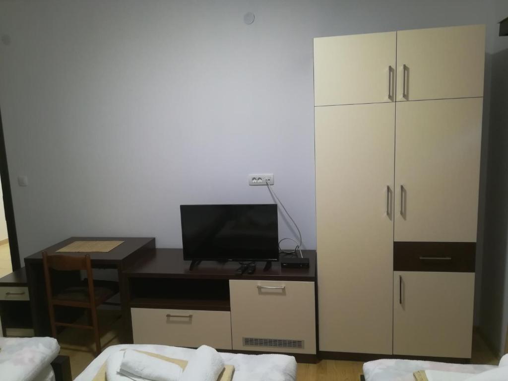 Postel nebo postele na pokoji v ubytování Vignjišta