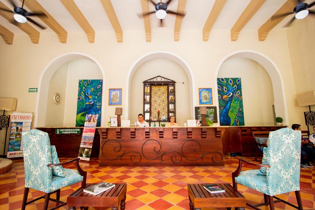 Posezení v ubytování Hotel Merida