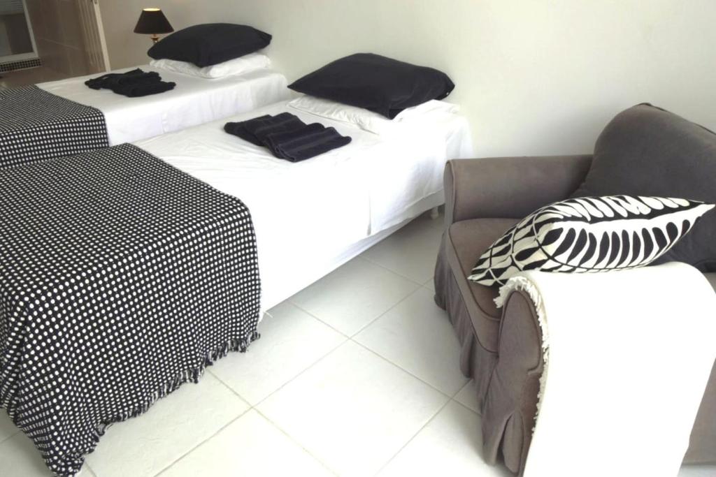 Postel nebo postele na pokoji v ubytování A1 APARTMENT budget at JAN THIEL Curacao
