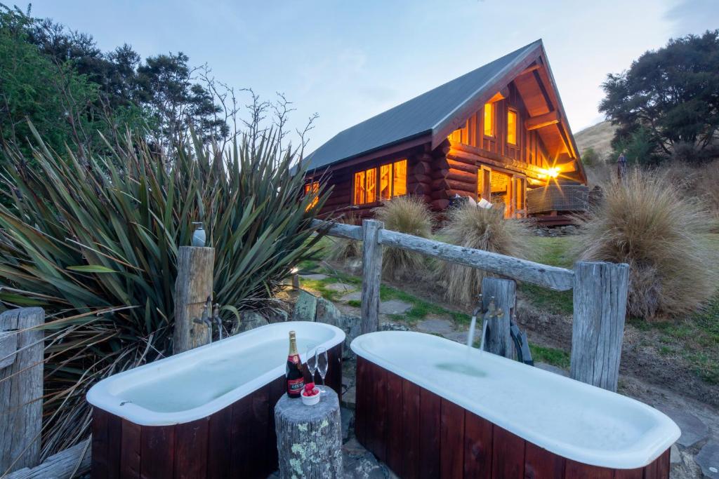 Zahrada ubytování Cascade Creek Retreat - near Dunedin