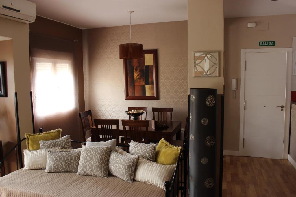 Posedenie v ubytovaní Apartamentos Nundinae