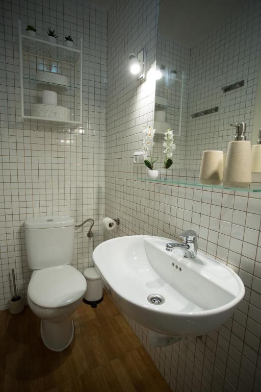 Łazienka w obiekcie Apartamento EntreCaminos