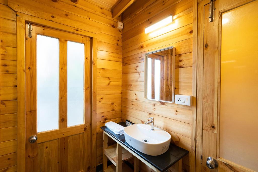 Koupelna v ubytování Buena Vida Beach Resort