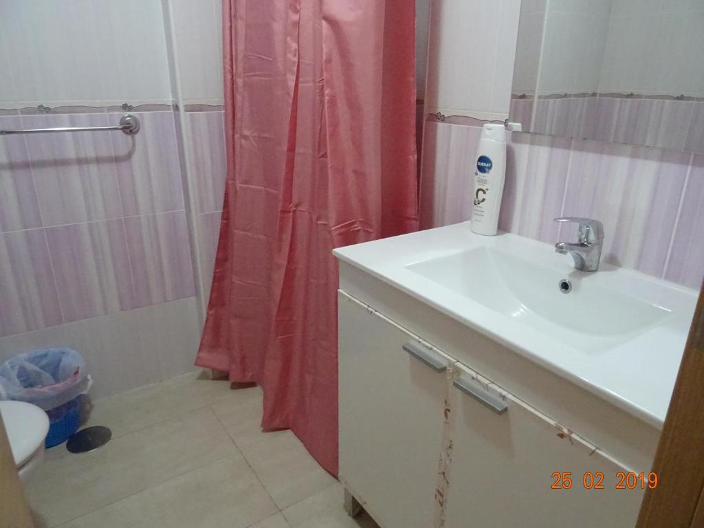 A bathroom at Estudio Plazamar