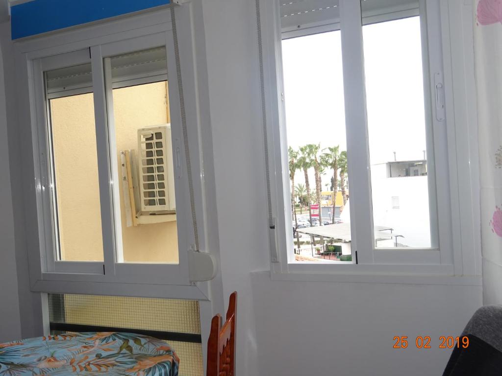A bed or beds in a room at Estudio Plazamar