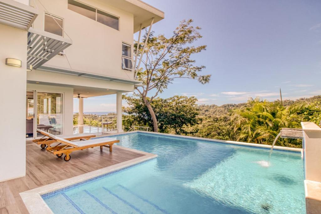 Πισίνα στο ή κοντά στο Casa La Cima