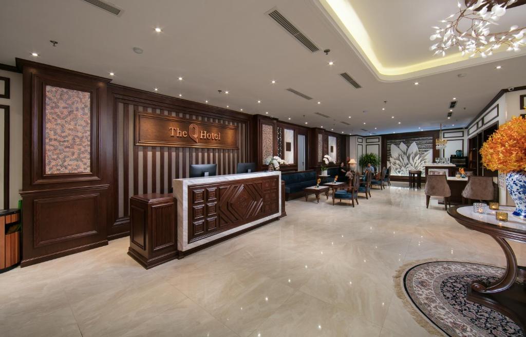 Vstupní hala nebo recepce v ubytování The Q Hotel