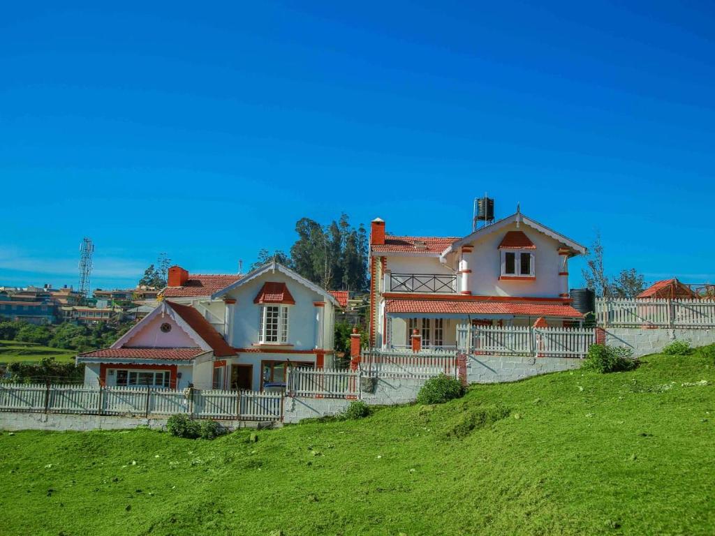 Budova, kde se vila nachází