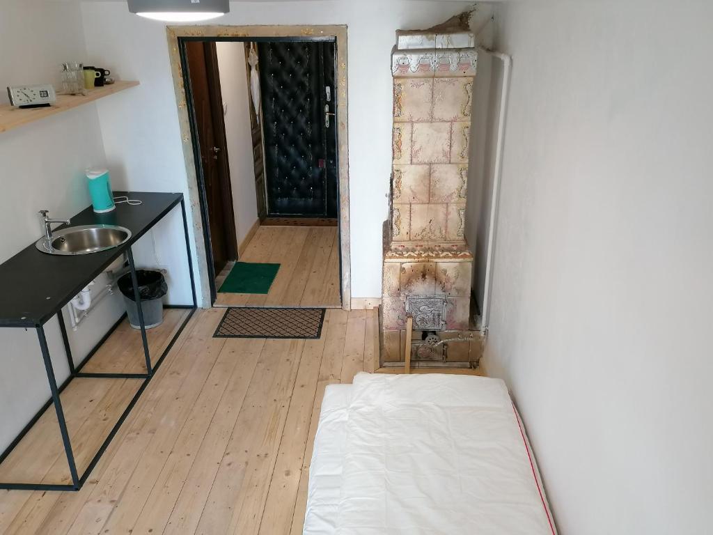 Kuchyň nebo kuchyňský kout v ubytování STudio54