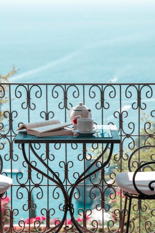 Balkón nebo terasa v ubytování Positano Art Hotel Pasitea