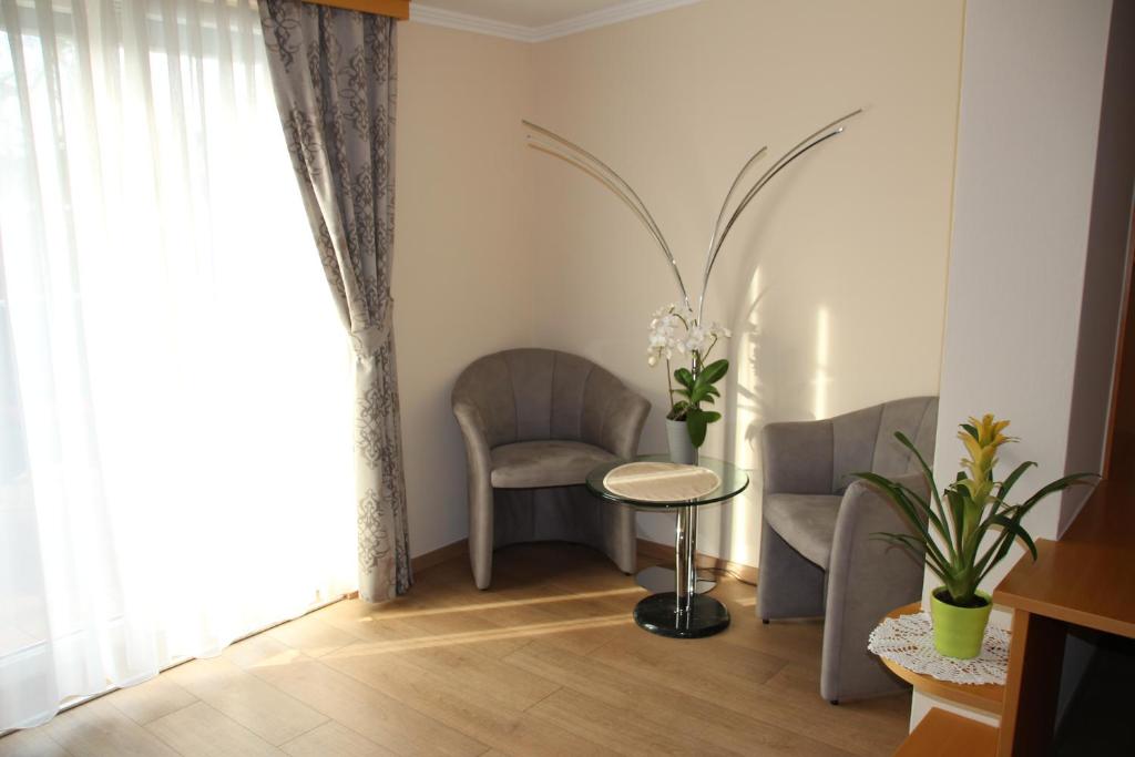 Posezení v ubytování Hotel Lang