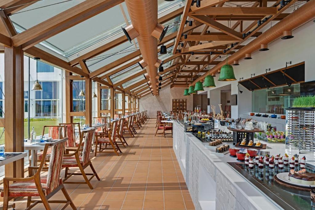 Restaurace v ubytování O by Tamara, Trivandrum