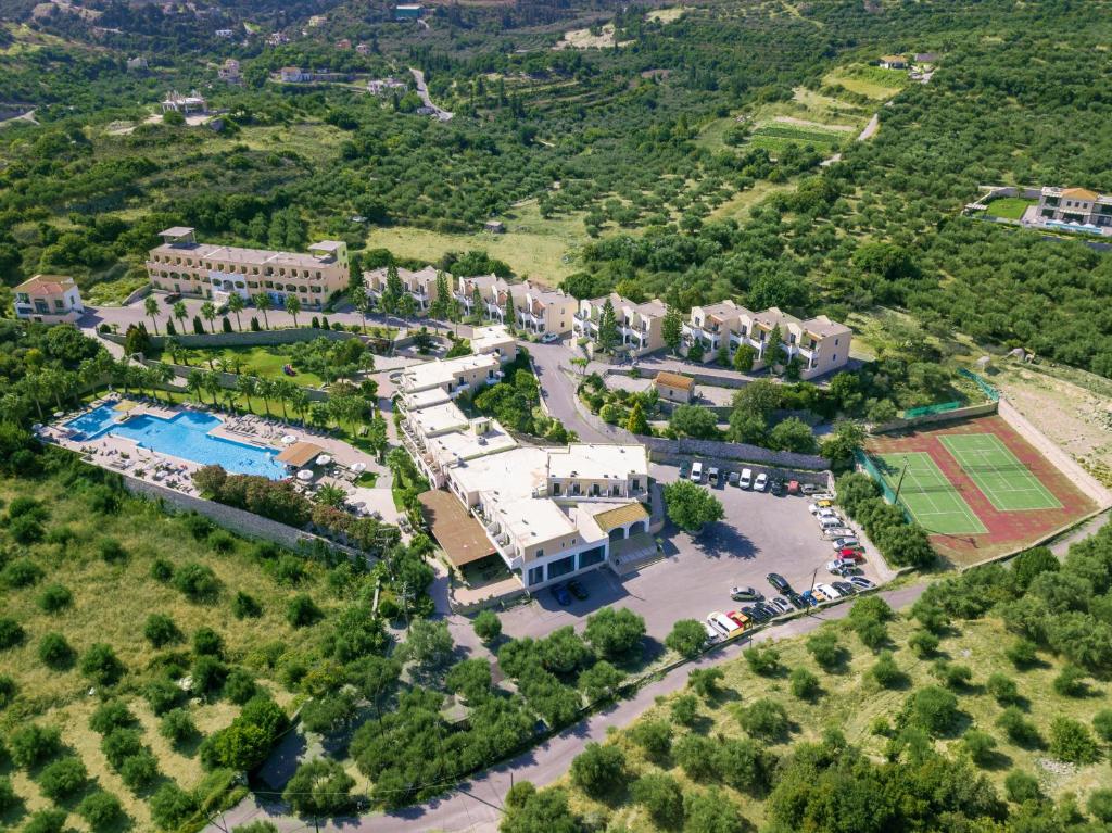 Bazén v ubytování Almyrida Village & Waterpark nebo v jeho okolí
