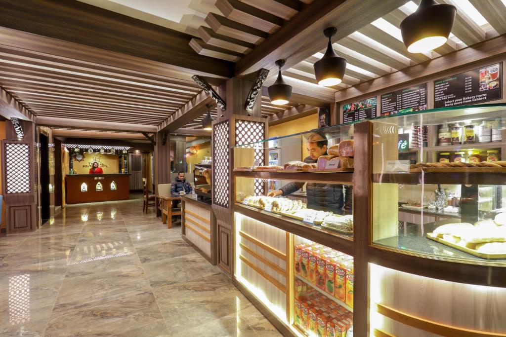 Restaurace v ubytování Thamel Boutique Hotel