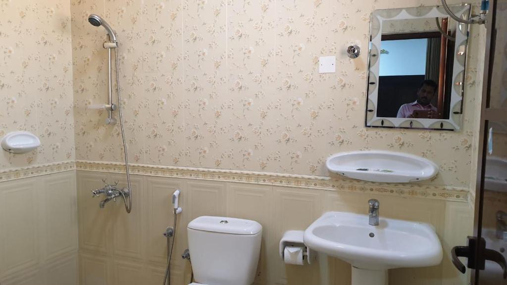 Vannituba majutusasutuses Sea Hotel Apartment