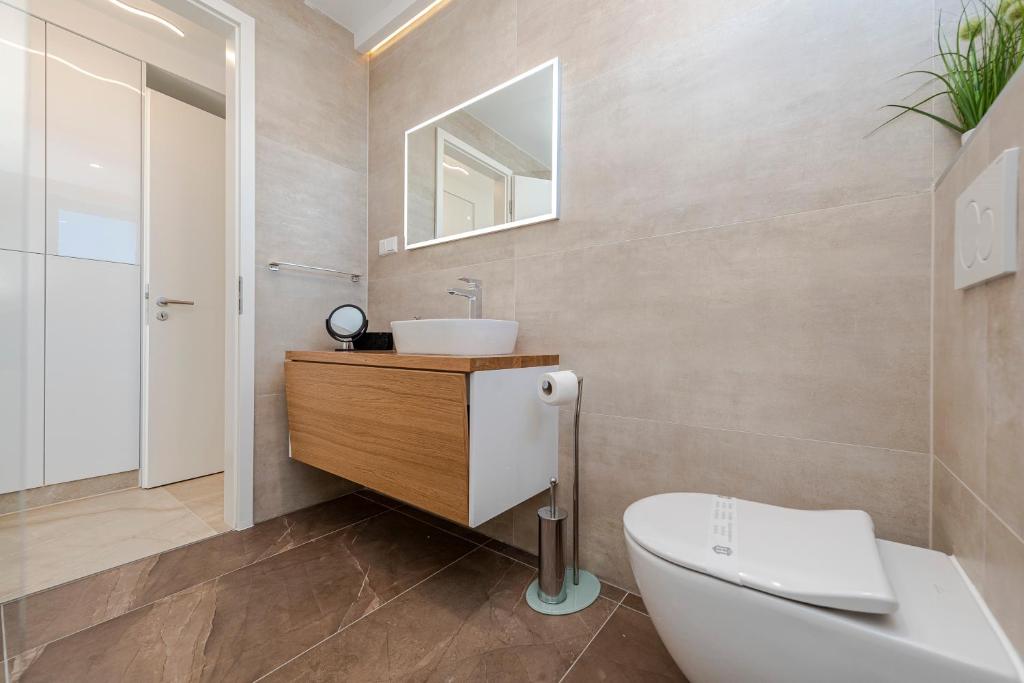 Kúpeľňa v ubytovaní Villa Tadic
