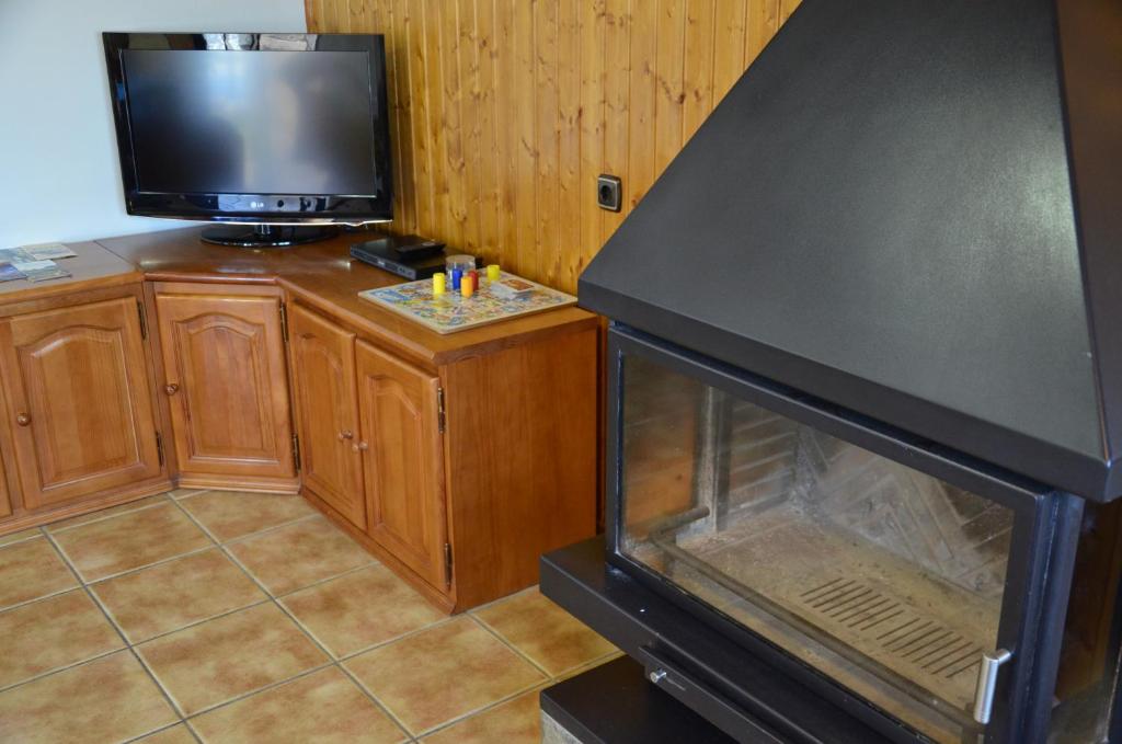 Kuchyň nebo kuchyňský kout v ubytování Casas la Ribera Ordesa