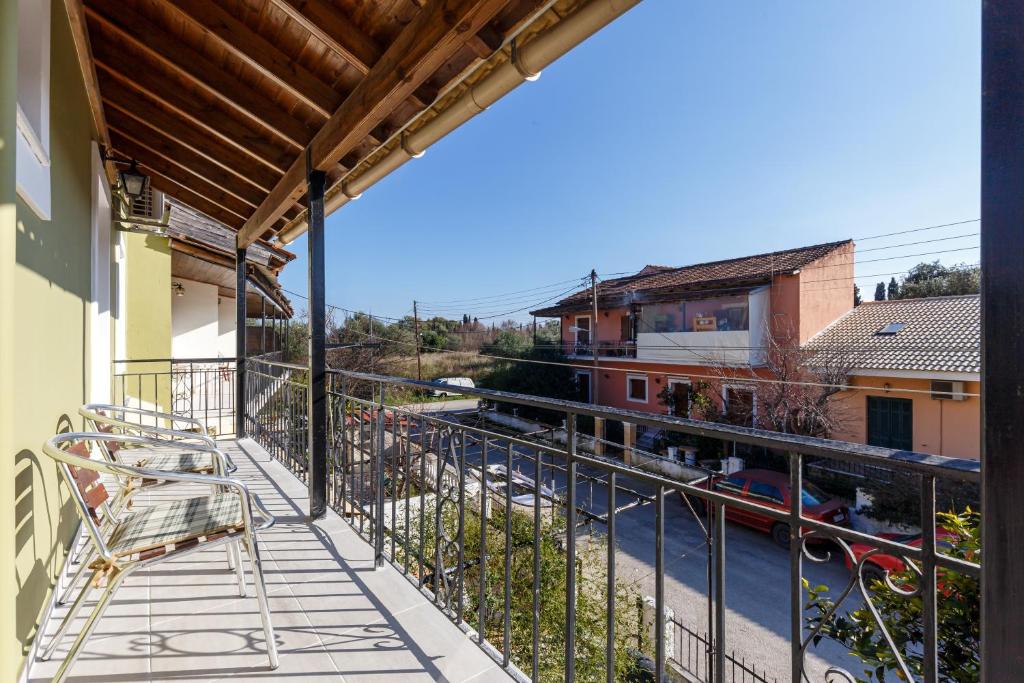 Balkón nebo terasa v ubytování Dragana apartments