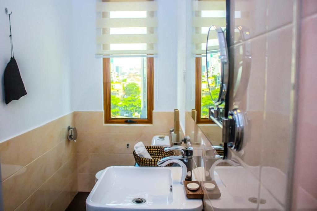 Koupelna v ubytování Morven Hotel Colombo