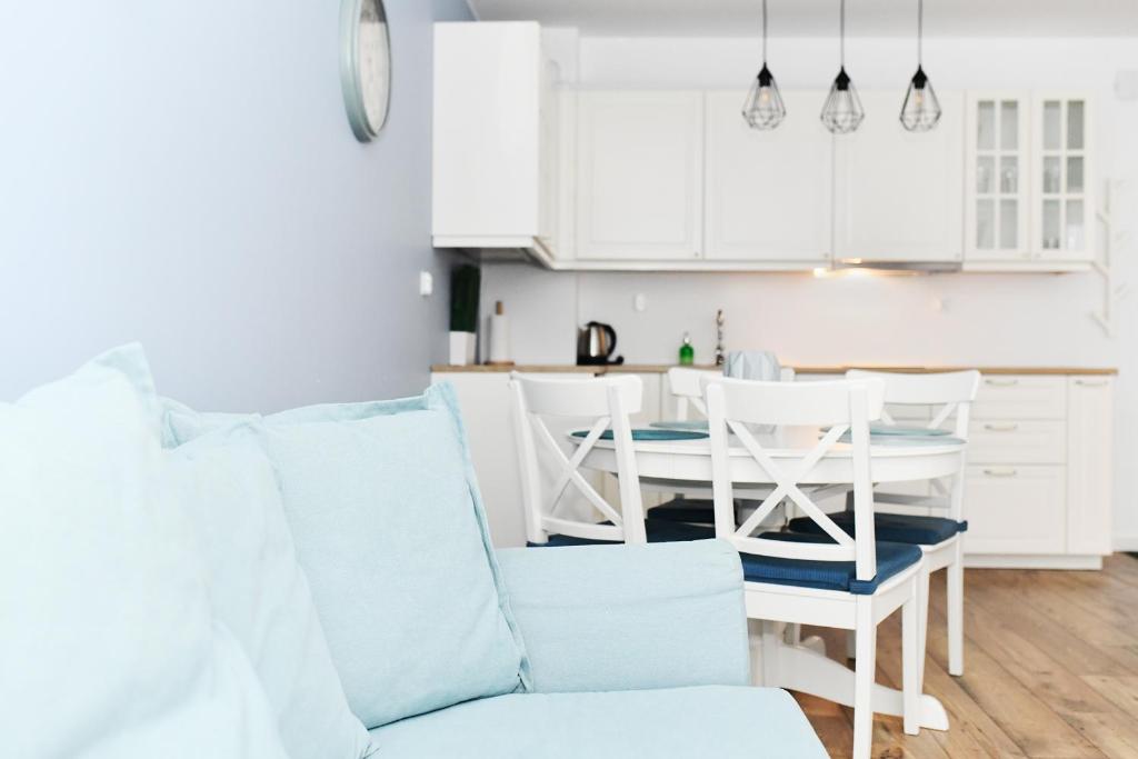 Kuchyňa alebo kuchynka v ubytovaní Apartament "Bliżej Morza 30"