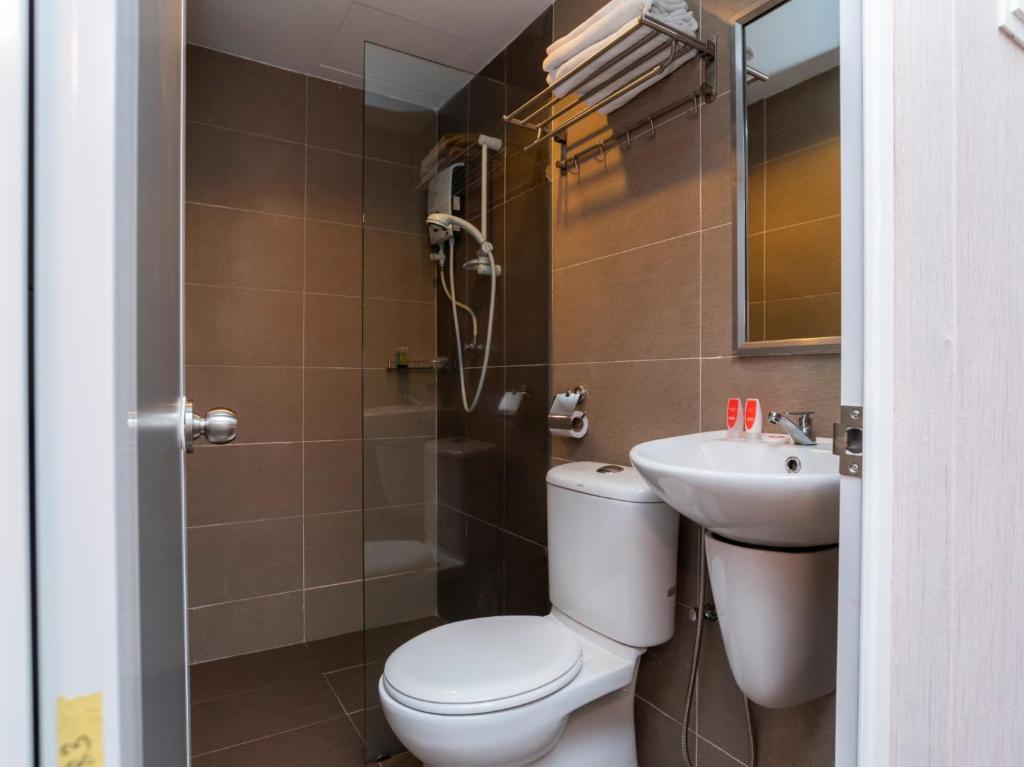 Koupelna v ubytování Hotel 101 Ulu Tiram