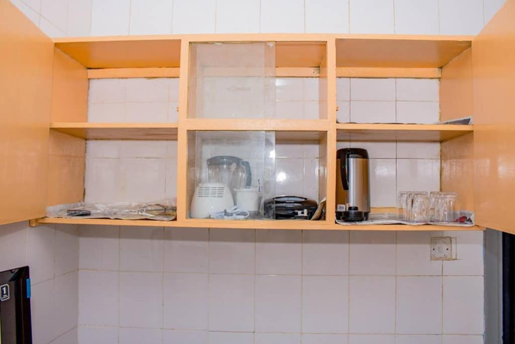 Kuchyň nebo kuchyňský kout v ubytování Ol marei Home
