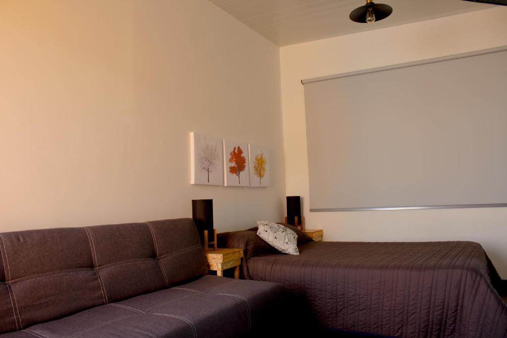 Posezení v ubytování Hostal Hidalgo