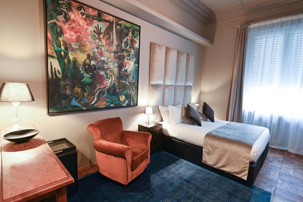 Ένα ή περισσότερα κρεβάτια σε δωμάτιο στο Ada Home