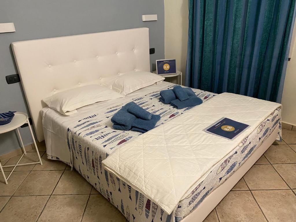 Posteľ alebo postele v izbe v ubytovaní B&B ALDA