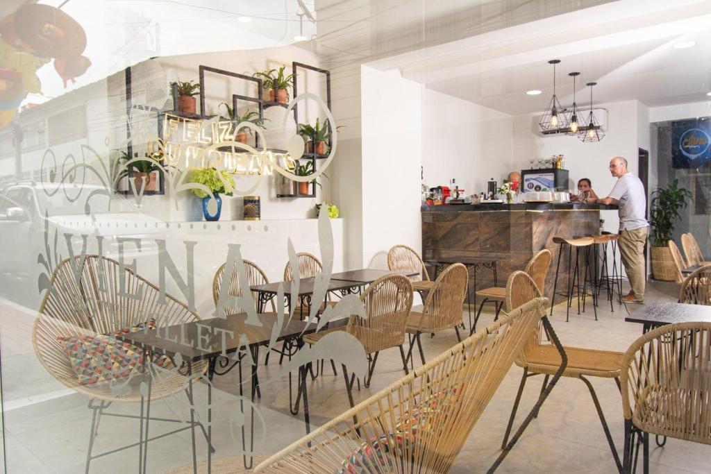 Posezení v ubytování Hotel Viena