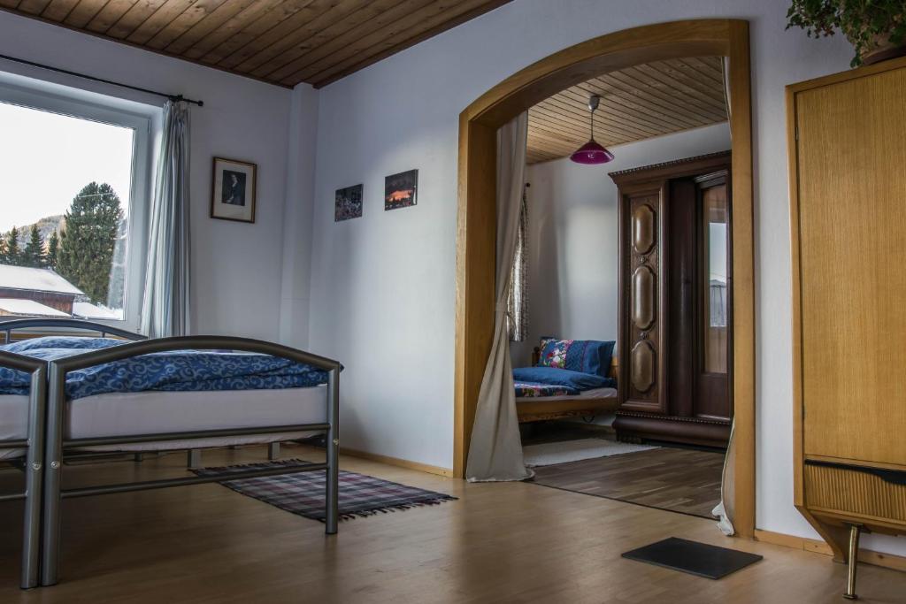 Postel nebo postele na pokoji v ubytování Ferienwohnung Keseberg