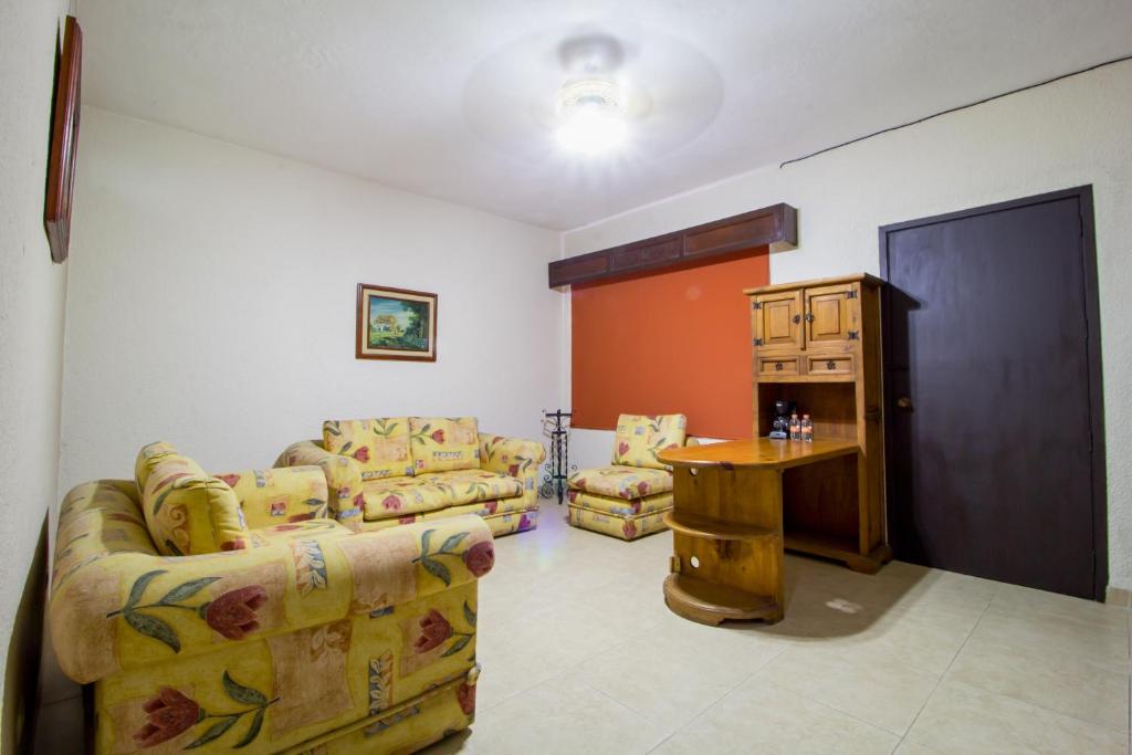 Posezení v ubytování Hotel Colon Merida
