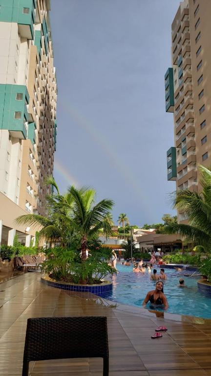  Apartamento em Resort de Olimpia