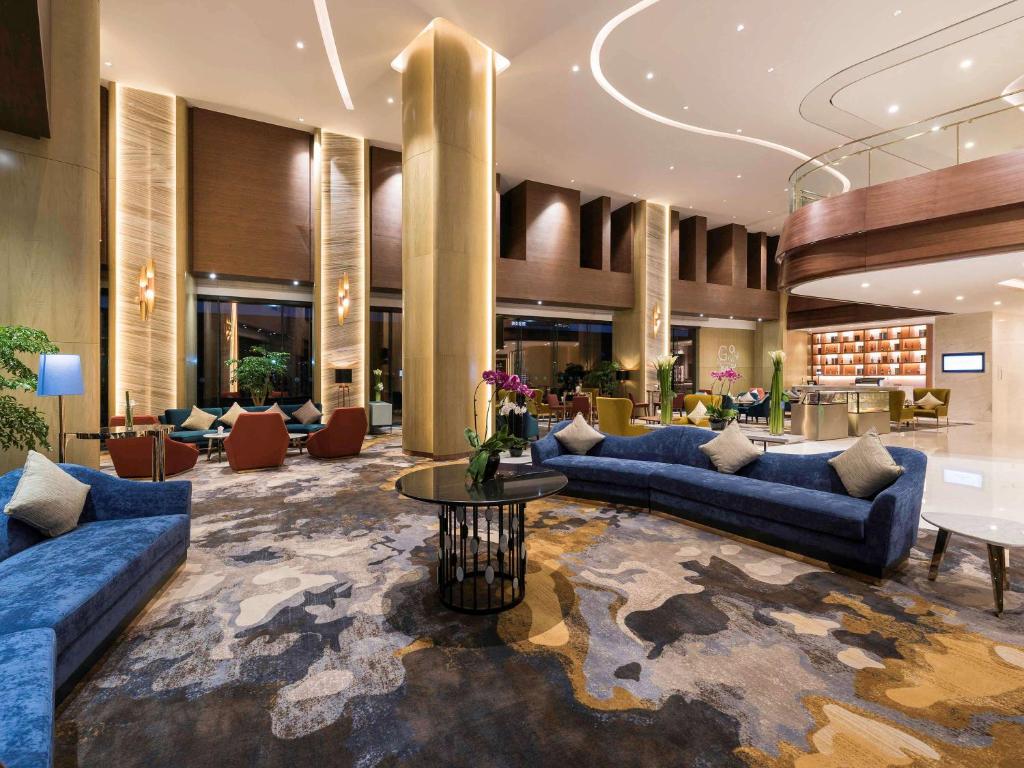 Posezení v ubytování Novotel Shanghai Hongqiao