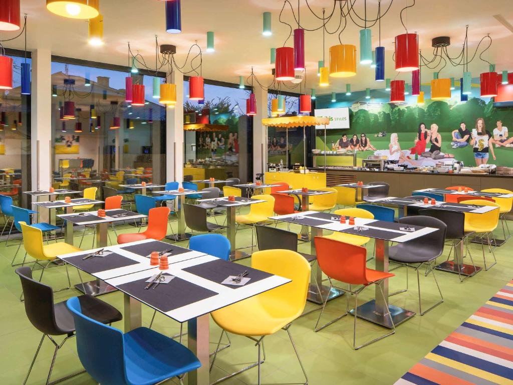 Restaurace v ubytování ibis Styles Budapest Citywest