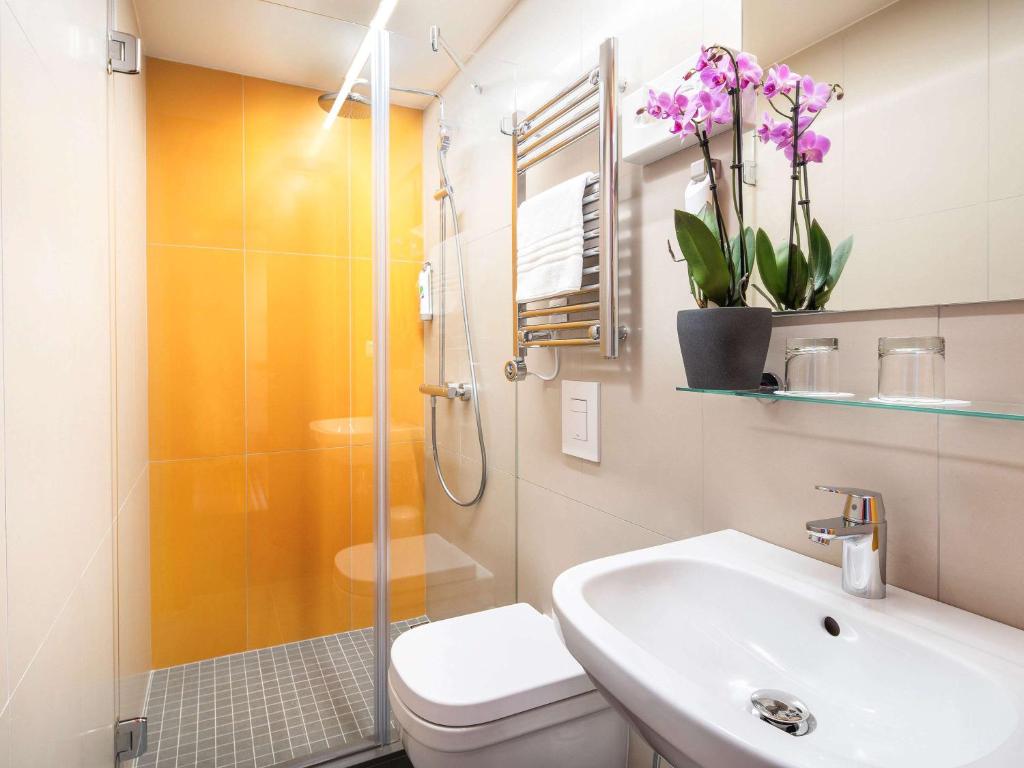 Koupelna v ubytování ibis Styles Budapest Citywest