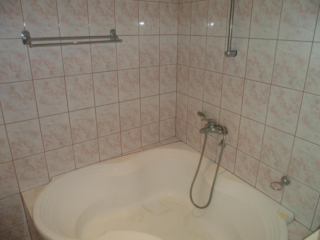Koupelna v ubytování Hostel Olimpik