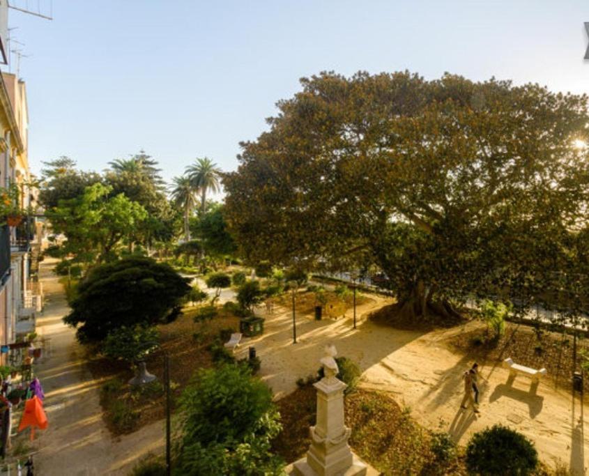 A garden outside Porta Nuova