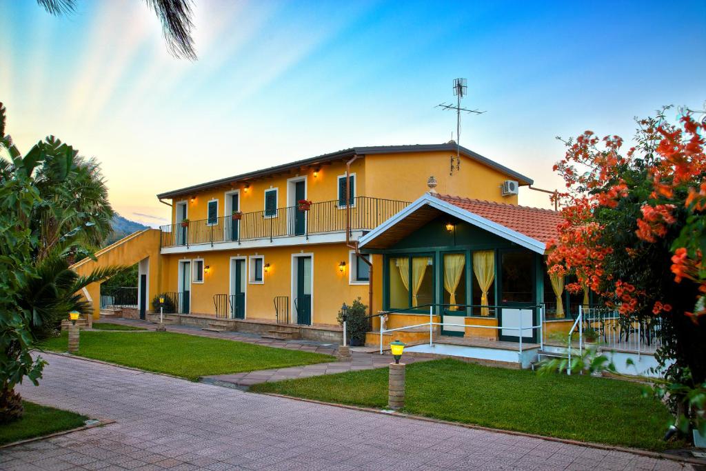 Zahrada ubytování Casa Vacanze Alcantara