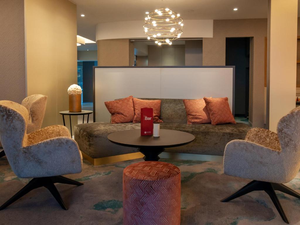 Posezení v ubytování Hotel Restaurant & Spa Verte Vallée