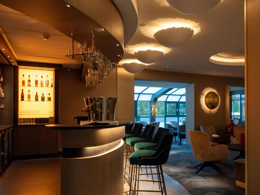 Posezení v ubytování Hotel Restaurant & Spa Verte Vallée