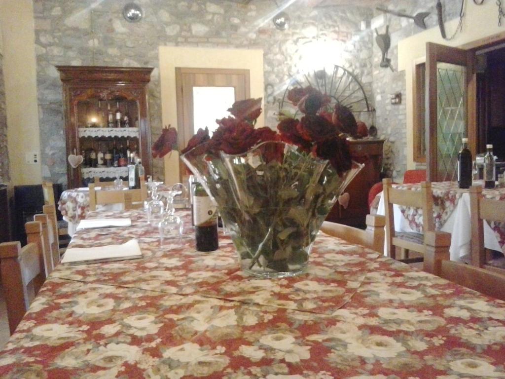 Restaurace v ubytování Trattoria Milani