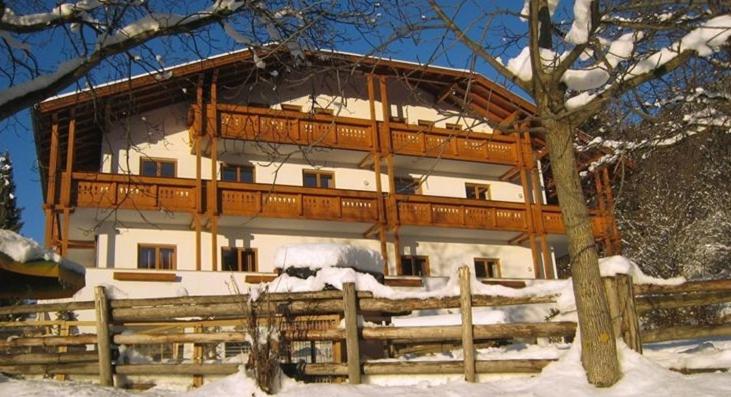 Hotel Mair Am Bach v zimě
