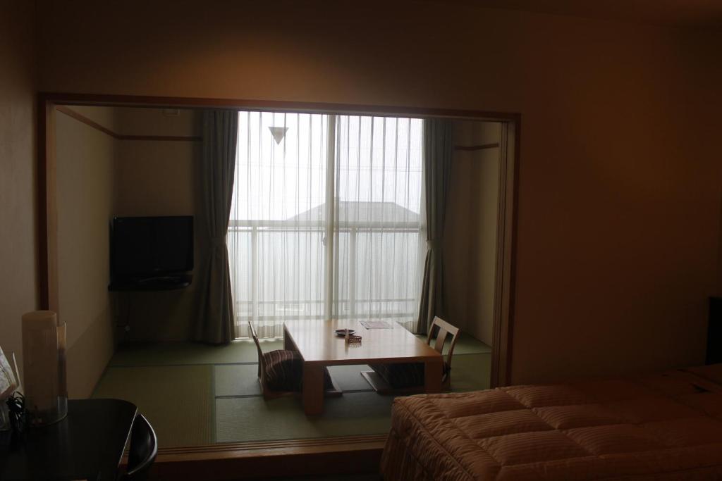 TV a/nebo společenská místnost v ubytování The Gran Resort Oumi Maiko