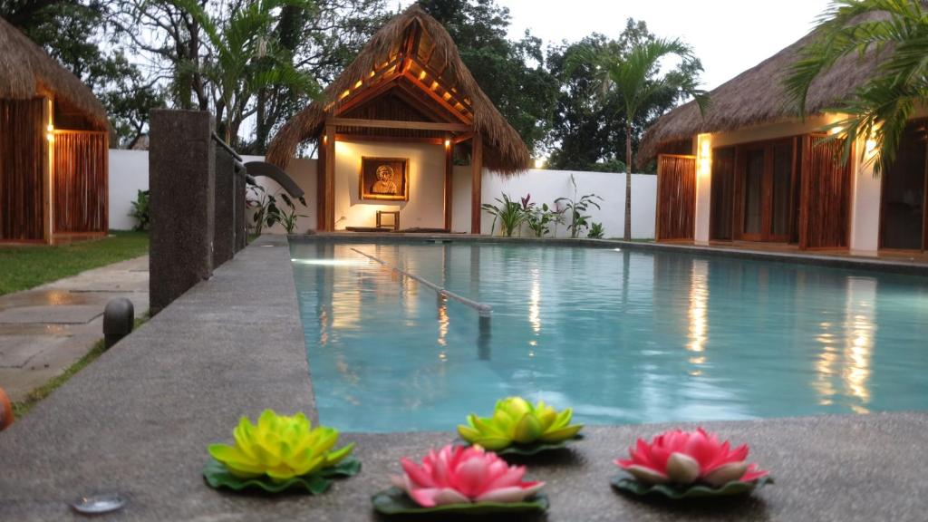 Bazén v ubytování SAMADHI Resort & Hydrospa Panglao nebo v jeho okolí