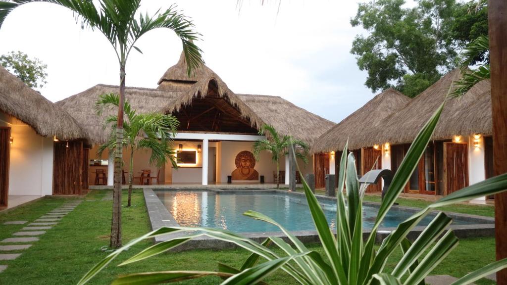 Bazén v ubytování SAMADHI Resort & Hydrospa Panglao nebo v jeho okolí