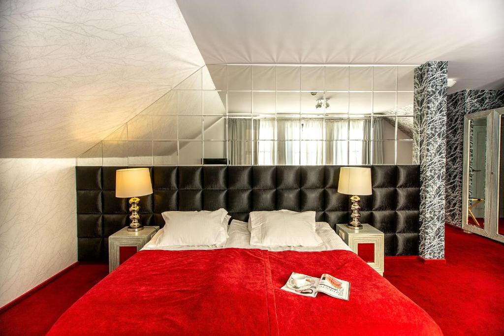 Posteľ alebo postele v izbe v ubytovaní Berberys Park Hotel