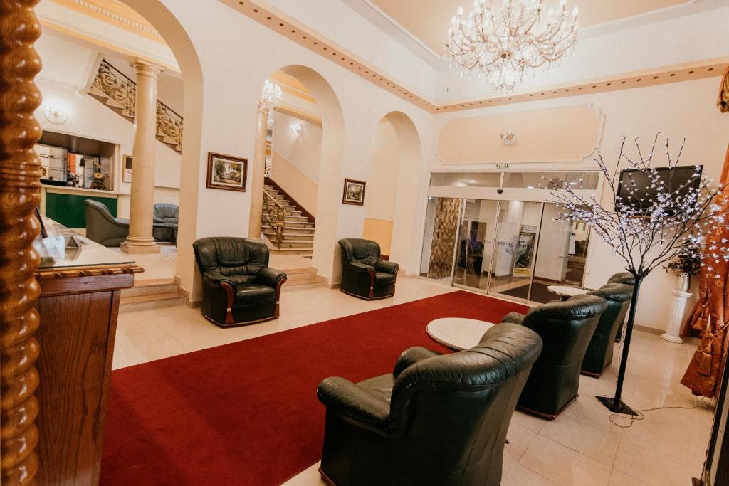 Posezení v ubytování Tisza Hotel